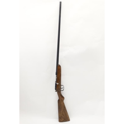 519 - Shotgun : A Webley & Scott .410 bolt action Shotgun , serial number 46449  Please note : Release of ... 