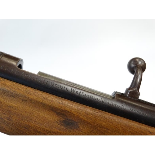 521 - Shotgun : An Anschutz .410 3'' Magnum bolt action Shotgun, serial number 413383  Please note : Relea... 