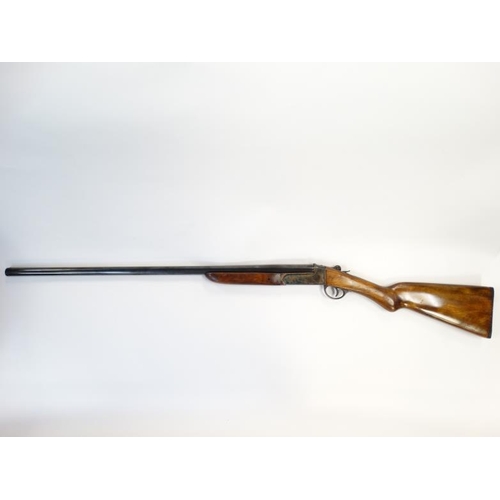 535 - Shotgun : A Webley & Scott 12 Bore single barrel (ejector) Toplever Hammergun . Serial number 81313 ... 