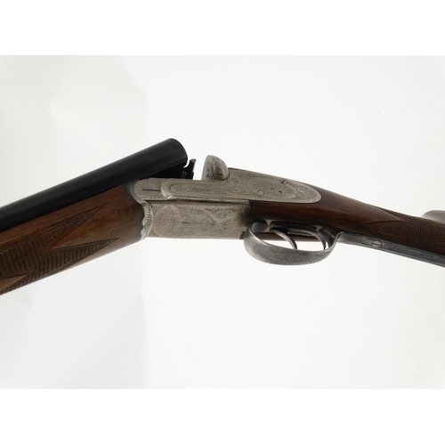 564 - Shotgun : A Parker Hale / Ugartechea 12 Bore Side by Side sidelock (ejector) Shotgun , serial number... 