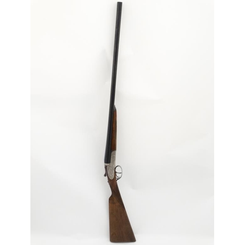 564 - Shotgun : A Parker Hale / Ugartechea 12 Bore Side by Side sidelock (ejector) Shotgun , serial number... 