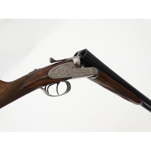 564 - Shotgun : A Parker Hale / Ugartechea 12 Bore Side by Side sidelock (ejector) Shotgun , serial number... 