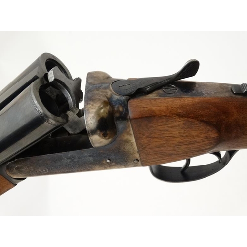 565 - Shotgun : A Zabala Hermanos ' Greylag ' 10 bore 3 1/2'' Magnum Side by Side boxlock Wildfowling gun ... 