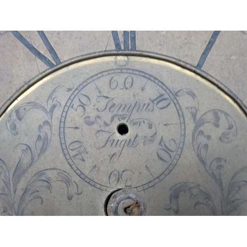 265 - Scottish 18thC longcase Clock Movement : ' John Brand , Dumfries ' ( 1790-1802) a brass faced breaka... 