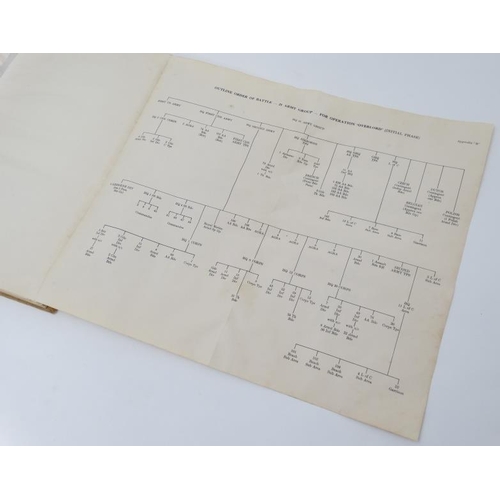 316 - Militaria : ' The Administrative History of The Operations of 21 Army Group on the Continent of Euro... 