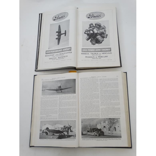 362 - Militaria : Two books on the subject of Aviation , comprising ' Jane's All the World's Aircraft 1941... 