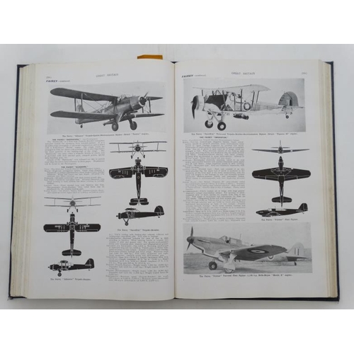 362 - Militaria : Two books on the subject of Aviation , comprising ' Jane's All the World's Aircraft 1941... 