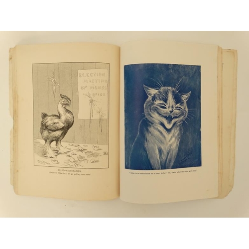 364 - Book: '' Louis Wain's Annual 1910-1911 ''  published by Goerge Allen & Sons , London, having polychr... 