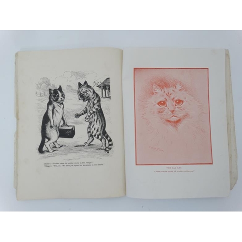 364 - Book: '' Louis Wain's Annual 1910-1911 ''  published by Goerge Allen & Sons , London, having polychr... 