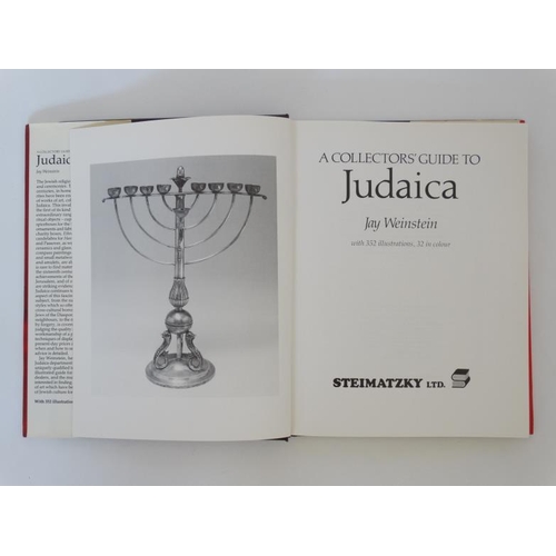 365 - Books: A collection of three collectors books to include:  '' A Collectors Guide to Judaica '' by Ja... 