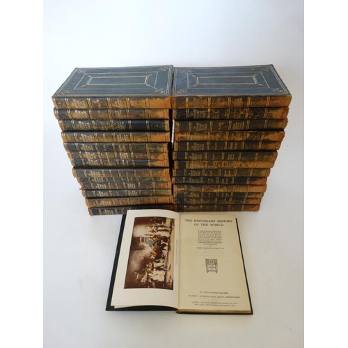 368 - Books: A collection of 27 volumes of '' The Historians' History of the World '' edited by Henry Smit... 