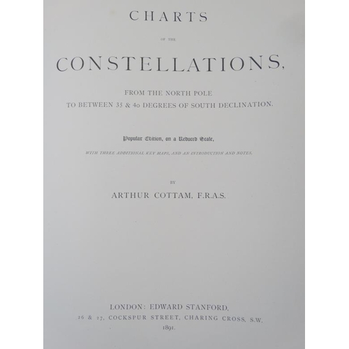 370A - Book: '' Charts of the Constellations, from the North Pole to between 35 and 40 Degress of South Dec... 