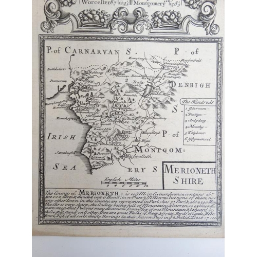 375 - Maps: A set of three strip maps taken from Owen's Britannia Depkta (1764), showing the Road from Lon... 