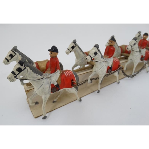 384 - Toys: Two 1952 Lesney Products & Co, London , Coronation Coaches, in original boxes, including one m... 