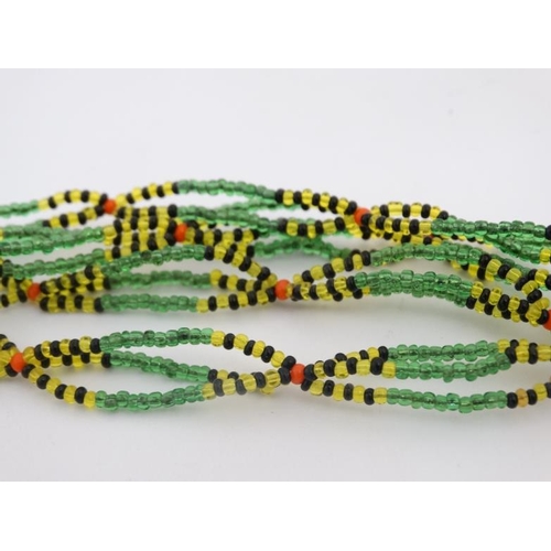 739 - Ethnographic Native Tribal :  a quantity of African bead necklaces of various types (4).