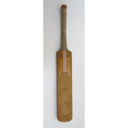 853 - A novelty small cricket bat probably by Grey Nicholls? 11 1/2'' long