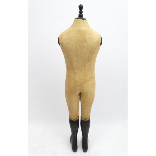 931 - A 'Stockman , Paris '  shop advertising mannequin. 51'' high