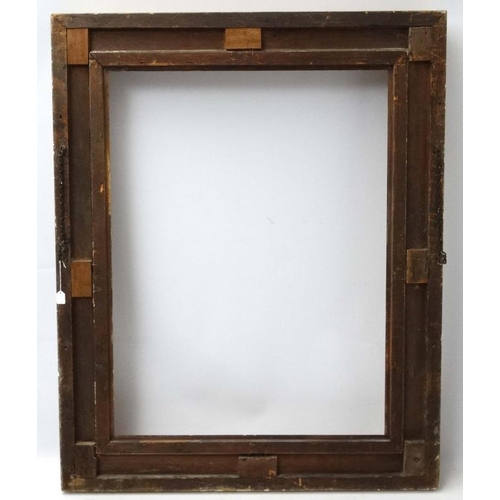 226 - Gilt picture frame :, A laurel and swept frame to fit 31 x 41'' ( internal measurement ) with 6'' sl... 