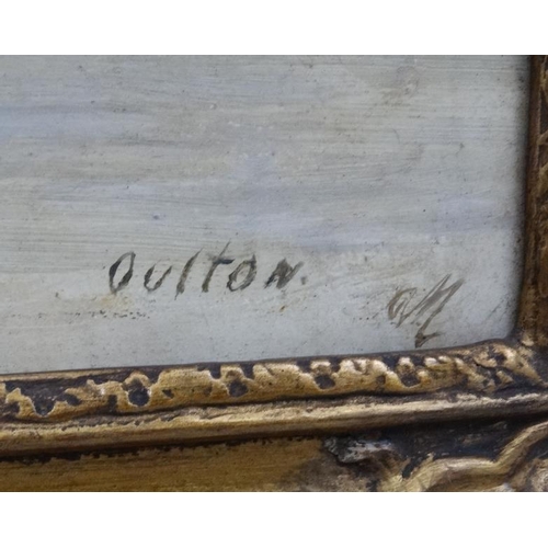 69 - AM ? XIX-XX English Maritime School, Oil on board, ' Oulton ' (Norfolk), Signed with initials and ti... 