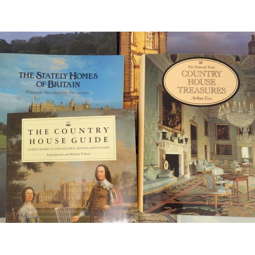 1088 - Books: A collection of 11 books on British County Houses, to include '' Living in Scotland '' ,  '' ... 