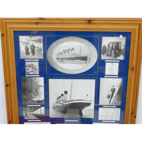 378 - Cruise Liner memorabilia / Maritime  : A quantity of memorabilia and items related to the Cunard Oce... 