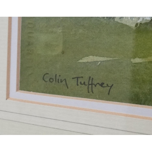 180 - Colin Truffrey 2001 British, Watercolour, ' Bucklers Hard ', Signed lower left and labelled with dat... 