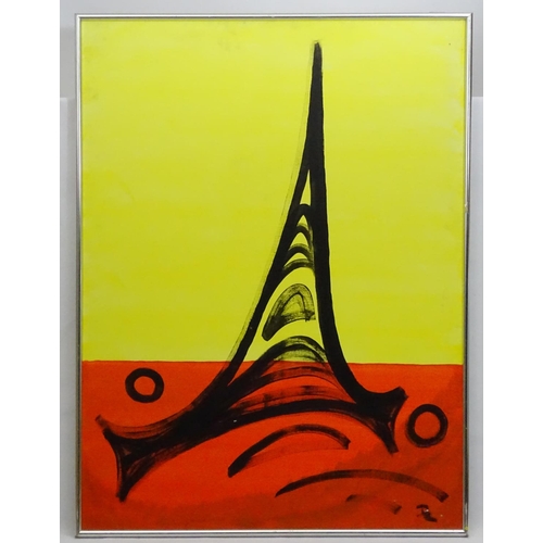 198 - *Detlef Zutka, XX, Oil on canvas, ' Untitled '. 47 1/2 x 35 1/2