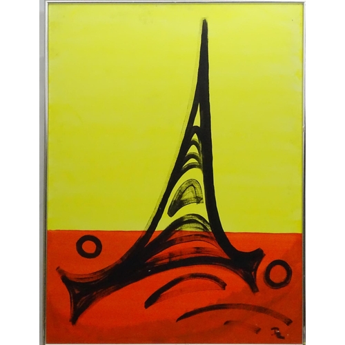 198 - *Detlef Zutka, XX, Oil on canvas, ' Untitled '. 47 1/2 x 35 1/2