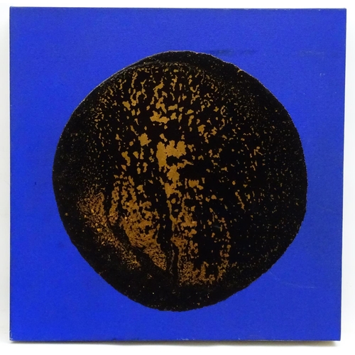 201 - *Nicolas May (b.1962), Oil on canvas, Eclipse  II . 10, Bears Frith Street Gallery verso. 18 x 18'' ... 