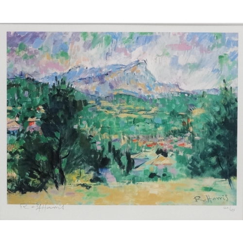 207 - After Rolf Harris (1930), Signed Limited Edition print 664 /695, ' Monte Saint Victoire ', Signed an... 