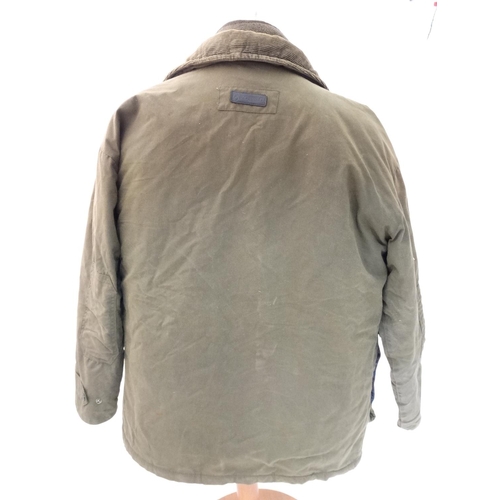 105 - A P.G. Field coat, size L together with a Seeland fleece in size L and an Orvis shirt, size XL (3)