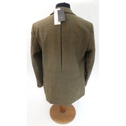 117 - A Laksen Amaretta moy tweed sports jacket, size L, new with tags