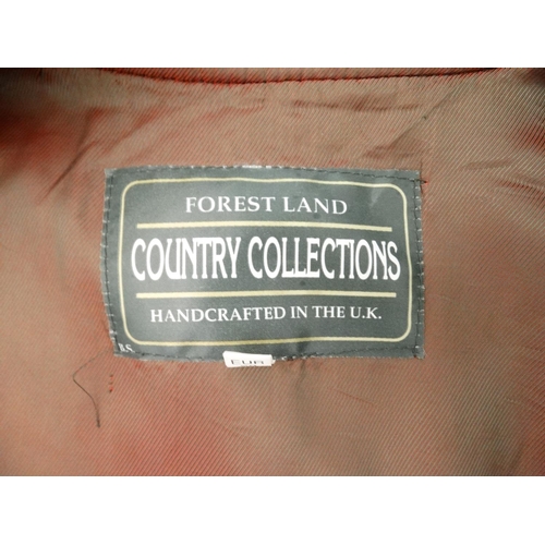 123 - A Forestland 'Country Collections' green tweed waistcoat / vest, size 40