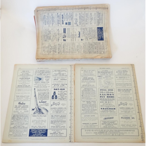 17 - Ephemera: A quantity of Angling periodicals and unbound volumes of 'The Fishing Gazette' dating from... 