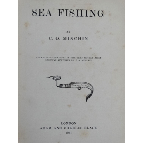 19 - Fishing books: A box of approximately 17 fishing books to include: '' The Blameless Sport '' by Wilf... 