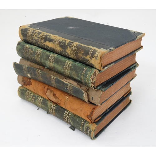 20 - Books: 5 volumes of '' The Sporting Mirror ''1882-1885, to include volumes 3, 4, 5, 6 and 8, edited ... 