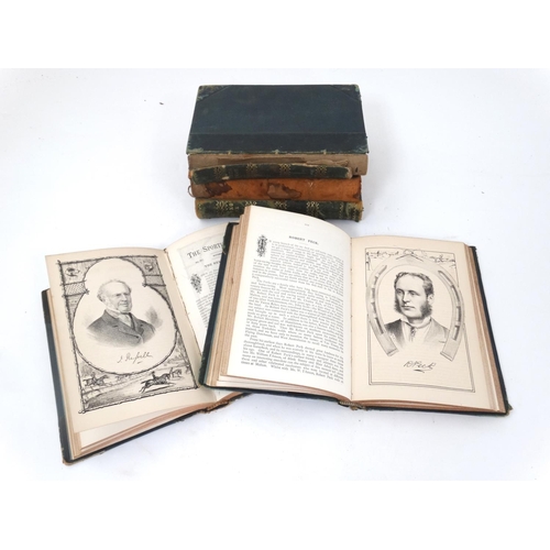 20 - Books: 5 volumes of '' The Sporting Mirror ''1882-1885, to include volumes 3, 4, 5, 6 and 8, edited ... 