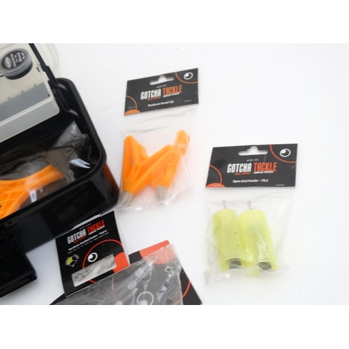 220 - Fishing :  A quantity of new course fishing / carp  fishing items to include Matchtackle box and , c... 