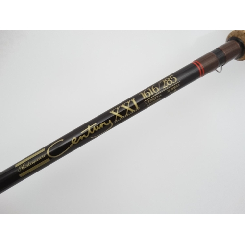 256 - Fishing:  A cloth cased Shakespeare XXI Century 1616/2.85 m singlehand fly rod