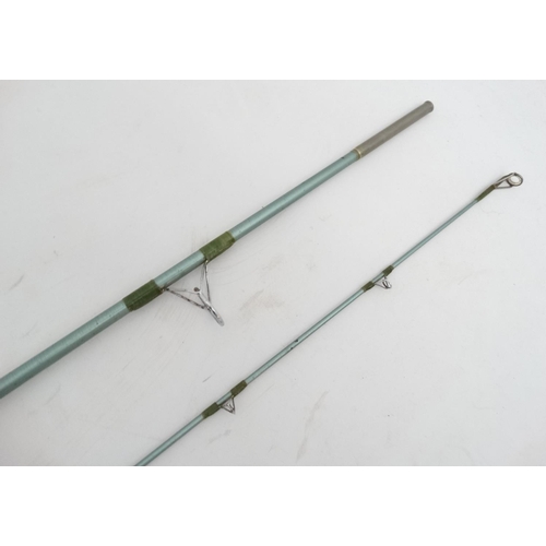 281 - Fishing: A Hardy Glaskona 2 piece spinning rod,  8ft, 8oz c1962