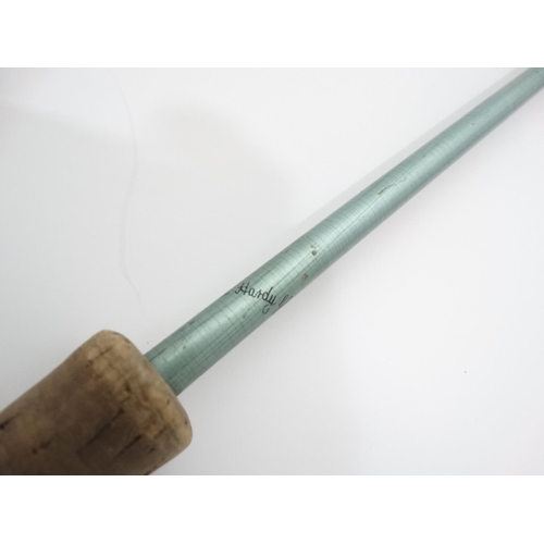 281 - Fishing: A Hardy Glaskona 2 piece spinning rod,  8ft, 8oz c1962