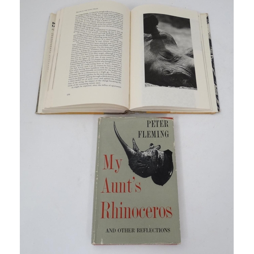 3 - Books: '' My Aunt's Rhinoceros: And other reflections '' by Peter Fleming, published by Rupert Hart-... 