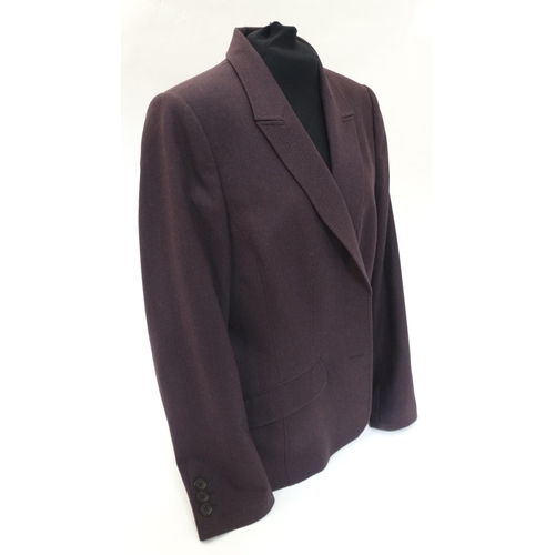 487 - Austin Reed ladies maroon jacket/blazer, size 18