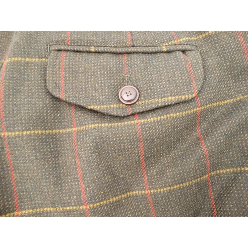 493 - Two pairs of Laksen Tarland waterproof tweed breeks, size 34 and 38, one with tags (2)