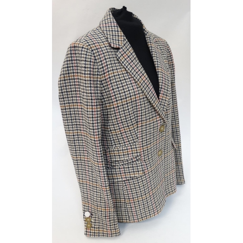 503 - A Joules Aster tweed blazer in Pickchk colour, size 18, with tags