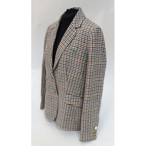 503 - A Joules Aster tweed blazer in Pickchk colour, size 18, with tags