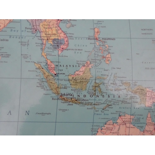 97 - A 'Whitebread round the world race 1997-98' map, a 'Map Marketing' map of Europe and a Bartholomew w... 