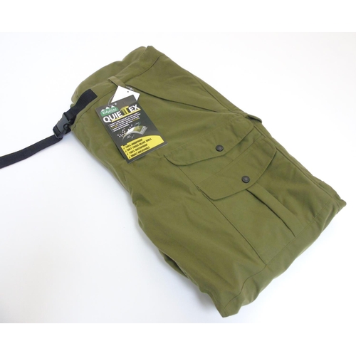 188 - A pair of olive green Ridgeline of New Zealand trousers, size 3 XL (New with tags)