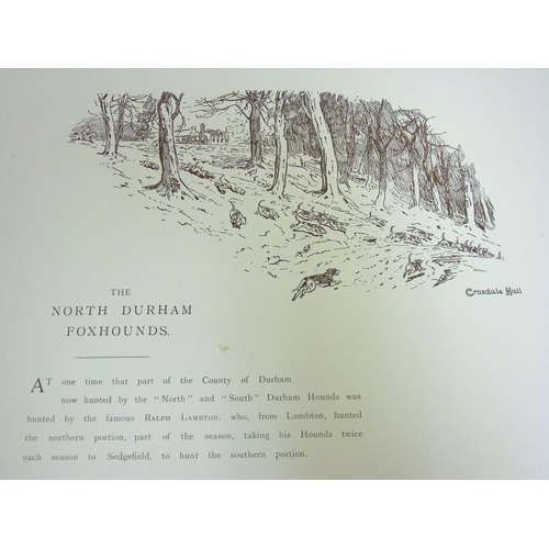 21 - Book: '' Twelve Packs of Hounds : A collection of Drawings & Sketches '' by John Charlton, published... 