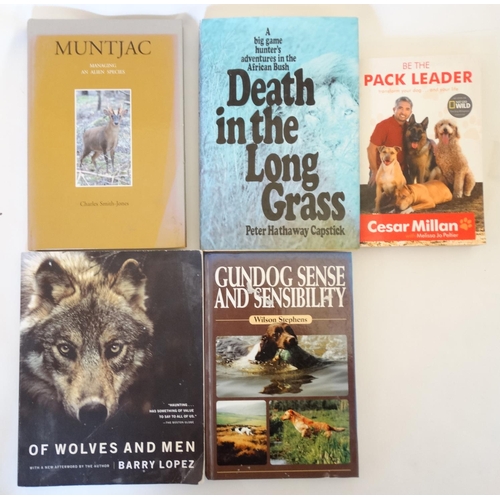 3 - Books: Five books on hunting and training subjects, to include 'Gundog Sense and Sensibility' by Wil... 